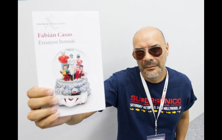 'Ensayos bonsái' recopila ensayos que el escritor estuvo publicando por mucho tiempo en blogs. EL INFORMADOR / P. Pérez-Franco