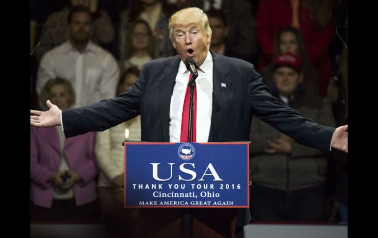 El magnate decidió romper con décadas de precedentes diplomáticos norteamericanos. AFP / T. Wright