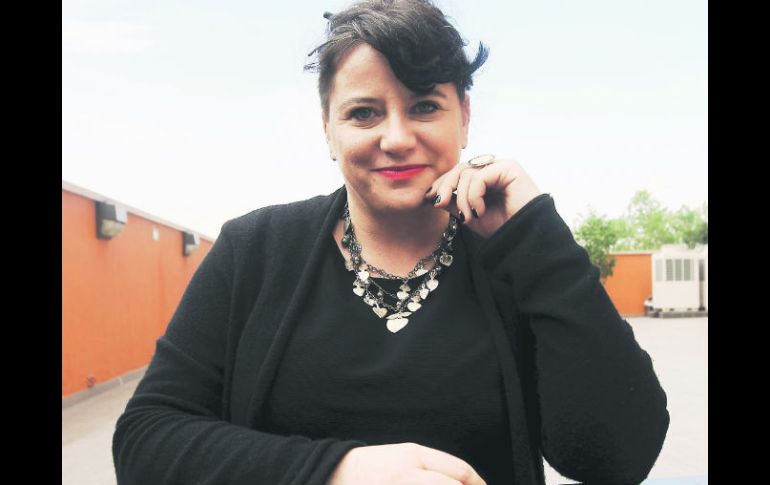 Tonya Hurley. La escritora comparte su alegría por llevar a su personaje a la pantalla grande. EL INFORMADOR / E. Barrera