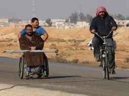 Anoche, los efectivos gubernamentales se hicieron con el dominio del distrito de Tariq al Bab, en el noreste de Alepo. EFE / J. Nasrallah