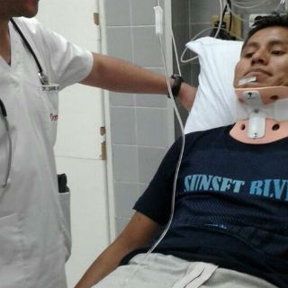 Llega a Bolivia uno de los sobrevivientes de avionazo en Colombia