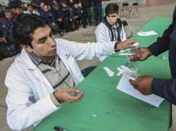 Los elementos son sometidos a estos exámenes al solicitar su ingreso a una corporación. EL INFORMADOR / ARCHIVO