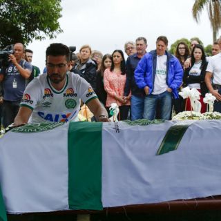Sepultan al presidente del Chapecoense