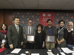 La premiación tuvo lugar en el marco de la Feria Internacional del Libro en Guadalajara. EL INFORMADOR / F. Atilano