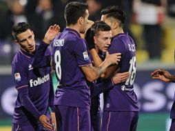 La Fiorentina se ubica en la octava posición de la Serie A italiana. EFE / M. Degl'Innocenti