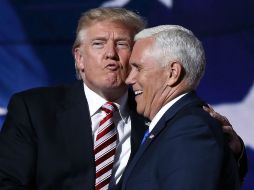 Donald Trump y Mike Pence, presidente y vicepresidente electo de Estados Unidos. AP / M. Altaffer