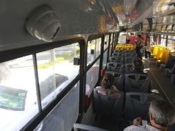 Las unidades de transporte deben cumplir con ciertos requisitos, como las cámaras de vigilancia y sistemas de GPS. EL INFORMADOR / F. Atilano