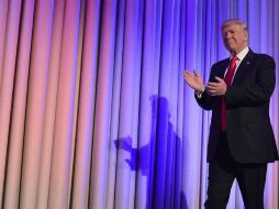 El presidente electo de Estados Unidos, Donald Trump, está dispuesto a dejar el TLCAN. AFP / ARCHIVO