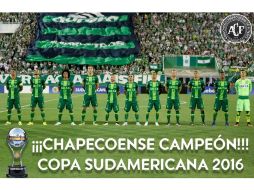 El cuadro sufrió un accidente aéreo la semana pasada, donde 71 personas (19 jugadores del plantel) fallecieron. TWITTER / @CONMEBOL