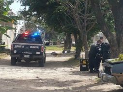 El cuerpo fue encontrado en la vía pública; en el lugar encontraron casquillos de nueve milímetros. ESPECIAL /