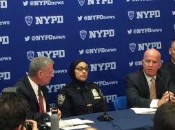 Aml Elsokary es uno de los 900 musulmanes estadounidenses de la policía de Nueva York que nos protegen. TWITTER / @NYPDnews