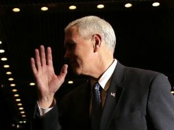 Pence señala que Trump buscará además disminuir los impuestos y las regulaciones. EFE / J. Angelillo