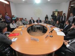 Alrededor de las 09:00 horas, inició la sesión en la que se encuentran cuatro observadores ciudadanos. TWITTER / @LegislativoJal