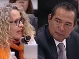 El pasado 23 de noviembre, Miranda Nava expresó a la diputada Araceli Damián, que no había estudiado psiquiatría para entenderla. YOUTUBE / Diputados Morena