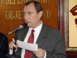 Castellanos fue indemnizado con nueve MDP al dejar la presidencia del IEPC, EN 2008, acto que recibió críticas de diversos sectores. EL INFORMADOR / ARCHIVO