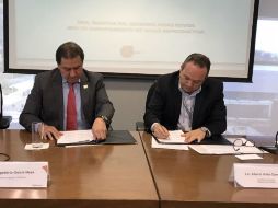 Uribe destaca que se pretende para el año 2030 reducir 50% la tasa especifica de fecundidad en adolescentes. TWITTER / @GobTlajomulco