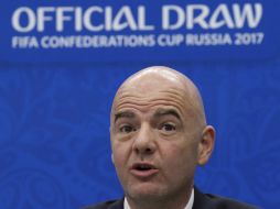 El plan que presenta Gianni Infantino a las Ligas internacionales, señala, daría oportunidad de participar a pequeñas federaciones. AP / ARCHIVO