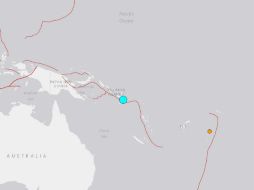 El temblor se sintió especialmente en Makira, principal isla de una de las provincias más despobladas del archipiélago de las Salomón. ESPECIAL / earthquake.usgs.gov