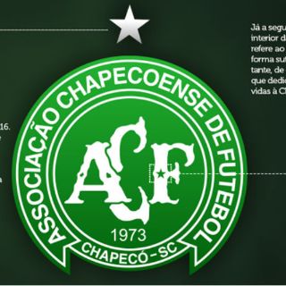 Chapecoense modifica escudo para recordar a víctimas