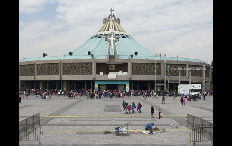 Se han realizado jornadas de mantenimiento en las vialidades para mejorar el entorno urbano de la Basílica. NTX / ARCHIVO