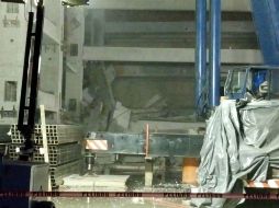 Todos los obreros del lugar fueron desalojados. ESPECIAL / Protección Civil