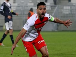 El colombiano ocupa el tercer lugar en la calsificación de goleadores en Francia. AFP / R. Perrocheau