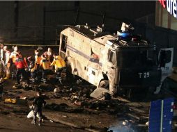 Según el ministerio del interior turco todos los muertos son policías. EFE / T. Bozoglu