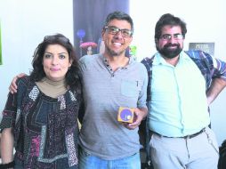 En compañía de Sandra Cárdenas y Ruy Fernando Estrada, Tonatiuh Moreno fundó Estudio Haini e impulsó 'CuriosaMente'. EL INFORMADOR / G.Gallo