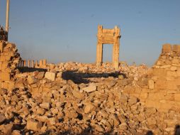 Hace dos días, el EI lanzó una ofensiva en Palmira y en otras partes del este de Homs. EFE / STR