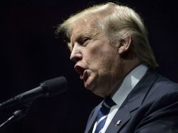 'Creo que los demócratas impulsan esto porque sufrieron una de las mayores derrotas en la historia de Estados Unidos', dijo Trump. AP / A. Harnik