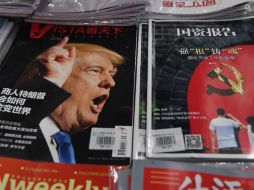 Medios nacionalistas chinos aseguraron hoy que Trump es 'ignorante como un niño'. AFP / G. Baker