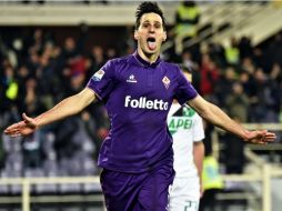 Nikola Kalinic se hizo presente con un doblete. EFE / M. Degl'Innocenti
