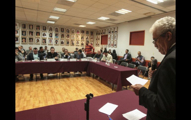 Con una carta, José Luis Castellanos decidió retirarse del proceso de designación del próximo titular de la ASEJ. EL INFORMADOR / ARCHIVO