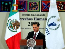 El Mandatario expresó que seguirán sumando esfuerzos en favor de la no discriminación, la inclusión, igualdad, legalidad y tolerancia. EFE / J. Méndez