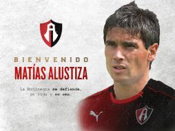 Matías Alustiza llega a los Rojinegros del Atlas procedente de Puebla. TWITTER / @atlasfc