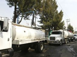 Entre las unidades aseguradas hay siete pipas de las marcas Kenworth, International y Freightliner. NTX / ARCHIVO