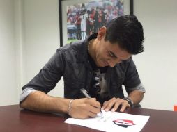 Ustari agradeció a todos los que hicieron posible su permanencía de un año más en el Atlas. TWITTER / @atlasfc