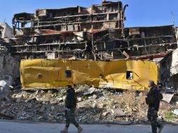 Las sospechas de que crímenes masivos pueden estar ocurriendo dentro de Alepo son cada vez mayores. AFP / G. Ourfalian