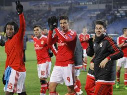 Las Águilas calificaron a los octavos de final de la Champions; llegan con el ánimo a tope. AP / ARCHIVO