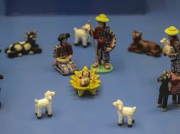 'El Niño Dios nació' parte de la colección privada de Cony Echeverría Gómez y Enrique García Ruiz. EL INFORMADOR / F. Atilano