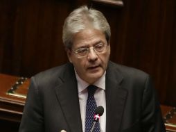 Gentiloni dijo que la línea de su gobierno no cambiará con la de su predecesor. AP / A. Tarantino