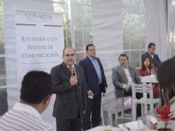 El titular de la Conagua, Roberto Ramírez habló sobre el tema al encabezar un encuentro con medios de comunicación. TWITTER / @RobRmzdelaParra