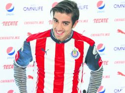 Ilusionado. Rodolfo Pizarro sabe de la exigencia que es estar en Chivas y busca rendir. EL INFORMADOR / G. Gallo