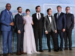 Todo el elenco y el director estuvieron presentes durante el estreno en el viejo continente. EFE / A. Rain