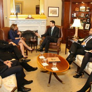 Ruiz Massieu se reúne con líderes del Congreso de EU
