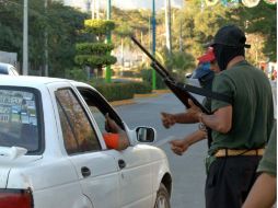 Según Carlón Flores los sujetos les emitieron advertencias. NTX / ARCHIVO