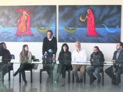 Anuncio. Los directivos en el anuncio de las actividades. EL INFORMADOR / M. Vargas