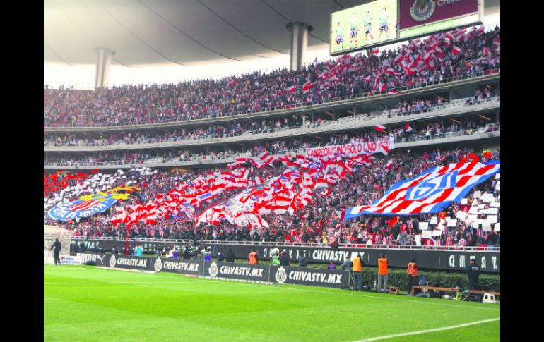 Las Chivas han tenido un importante repunte en sus entradas. EL INFORMADOR / R. Tamayo