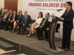 Aristóteles espera que la suma de las fracciones políticas sirva para tener un mejor instrumento financiero que apoye a Jalisco. EL INFORMADOR / M. Vargas