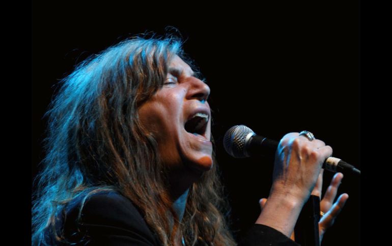 La cantautora, cantó A Hard Rain's A-Gonna Fall de Bob Dylan en la ceremonia del Premio Nobel. NTX / ARCHIVO